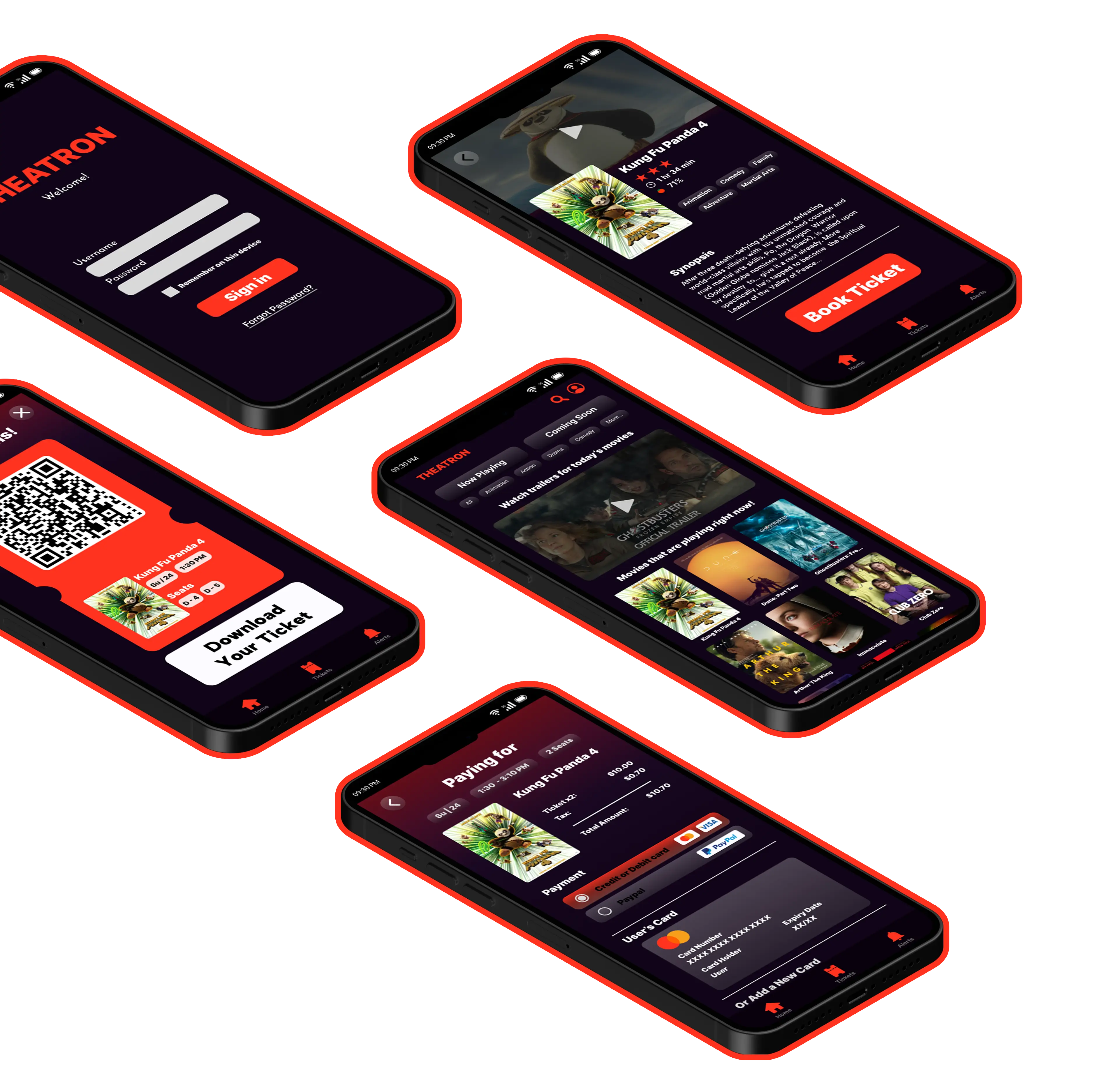 Theatron App Mockup